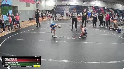 65 lbs Round 5 - Myron Hayre, Legacy Elite Wrestling vs Philip Price, JET Wrestling Club