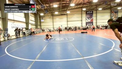 285 lbs Consi Of 8 #1 - Elijah Frizzell, NC vs Michael Vazquez, NC