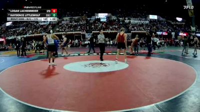 5th Place Match - Kaydence Littlewolf, Colstrip vs Logan Lachenmeier, Huntley Project (Worden)