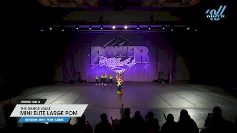 The Dance Vault - Mini Elite Large Pom [2025 Mini - Pom - Large Day 2] 2025 Power Dance Grand Nationals