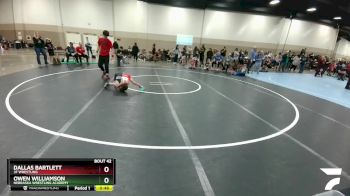 45 lbs 1st Place Match - Owen Williamson, Nebraska Wrestling Academy vs Dallas Bartlett, 3F Wrestling