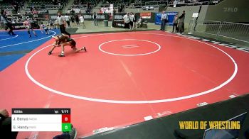 83 lbs Quarterfinal - Jake Benyo, Mat Assassins vs Gavin Handy, Payson Club Wrestling