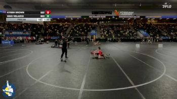 138 lbs Prelim - Kysen Brown, Hortonville vs Kiko Velazco, Waukee