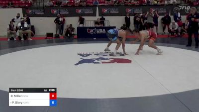 57 kg Rnd Of 16 - Ryan Miller, Pennsylvania RTC vs Patrick Glory, New Jersey RTC / TMWC