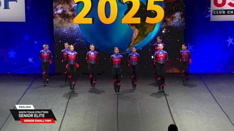 South Texas Strutters - Senior Elite [2025 Senior Small Pom Prelims] 2025 The Dance Worlds