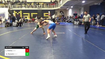 160 lbs Qtr-finals - Lonzy Vielma, Connellsville vs Alessio Perentin, Delbarton-NJ