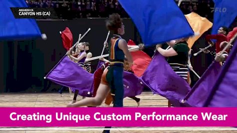 Canyon HS (CA) "Anaheim CA" at 2026 WGI Guard Manhattan Beach Regional+