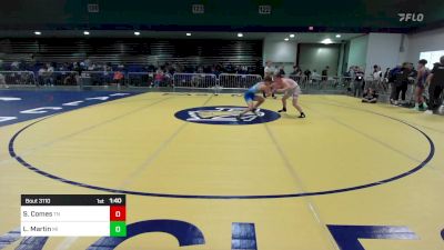 113 lbs Consi Of 64 #2 - Samuel Comes, TN vs Layne Martin, MI