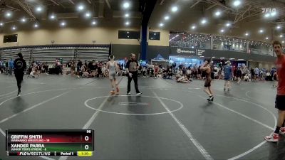 96 lbs Round 2 (4 Team) - Griffin Smith, Warhawks Wrestling vs Xander Parra, Junior Terps Xtreme