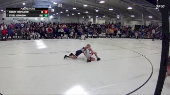 28 lbs Semifinal - Brady Hofmaier, Junior Bucks vs Steel Johnson, Norris Wrestling Club