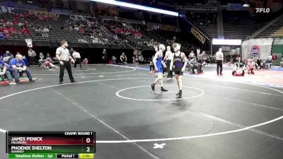 106 Class 3 lbs Champ. Round 1 - James Penick, Hillsboro vs Phoenix Shelton, Kearney