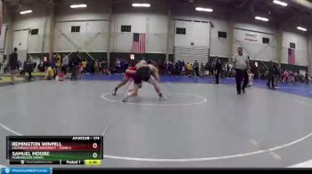 174 lbs Champ. Round 2 - Remington Winmill, Colorado State University - Pueblo vs Samuel Moore, Morningside (Iowa)