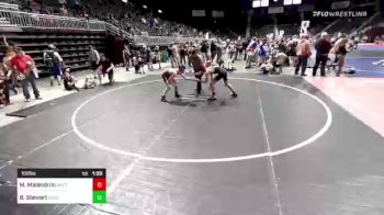 102 lbs Semifinal - Matteo Malandrini, Natron Colts vs Braxton Stewart, Purebred Elite