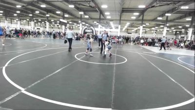 66 lbs Consi Of 8 #2 - Kaden Wentzlof, Prescott Valley Bighorns vs Benjamin Steward, Dominate WC