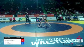 65kg Cons. Semi - Anaka Chartrand, Schewa WC vs Megan Walters, Cochrane Cowboys WC