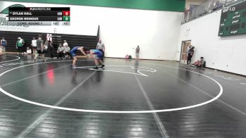 126 lbs Cons. Round 7 - Dylan Hall, Greater Heights Wrestling vs George Bringus, Greater Heights Wrestling