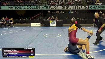 109 lbs Cons. Round 3 - Adriana Gomez, Colorado Mesa University vs Riley Morrison, Trine