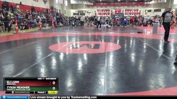 90 lbs Quarterfinal - Tyson Meagher, Pinnacle Wrestling Club vs Eli Lunn, BigWater