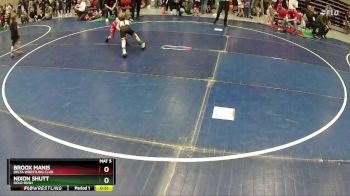 48 lbs Cons. Round 5 - Nixon Shutt, Gold Rush vs Broox Manis, Delta Wrestling Club