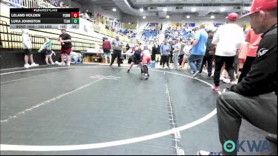 105 lbs Rr Rnd 3 - Leland Holden, Ponca City Wildcat Wrestling vs Luka Johnston, Team Guthrie Wrestling
