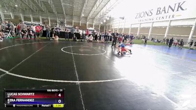 71 lbs Cons. Semi - Lucas Schwartz, ID vs Ezra Fernandez, ID