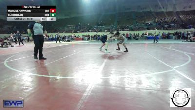 133 lbs Consi Of 16 #1 - Marcel Hawkins, Union JH vs Eli Boggan, Broken Arrow