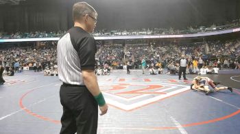 8A 113 lbs Cons. Semi - Davis McLaughlin, Myers Park High School vs Samuel Ambrico, Apex Friendship