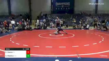 84 lbs Final - Evan Owens, Teknique Wrestling vs Kason Maddux, Trion Mat Dogs