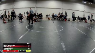 100 lbs Round 1 (4 Team) - Nico Denardo, PA Alliance vs Max Maggio, Full Circle