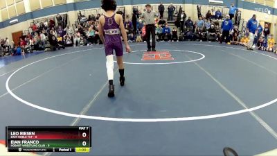 59 lbs Placement - Colten Hayes, East Noble TUF vs Louie Tuason, Hobart Wrestling Club