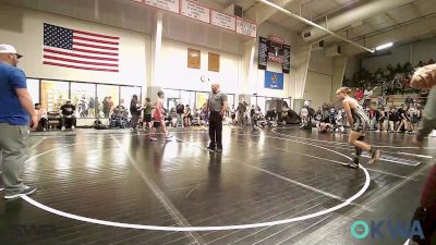 130 lbs Quarterfinal - Bryce Rodgers, Raw Wrestling Club vs Clinton Stout Jr., Keystone Kids Wrestling Club