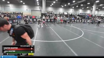 106 lbs Cons. Round 2 - Jace Saulter, MN vs Colton Shaffer, IA