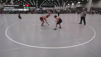 113 lbs Cons. Sub-rd Of 16 - Nick Murdock-Schey, Tiger Wrestling Club - TPW4 vs Jaxsen Vestal, Immortal Athletics WC