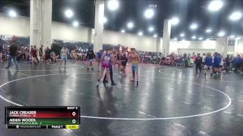 126 lbs Round 2 (6 Team) - Jack Creaser, Florida Pitbulls vs Aiden Woods, Franklin Black & Blue