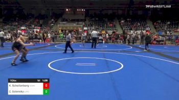 110 lbs Quarterfinal - Kristen Schellenberg, Nebraska Wrestling Academy vs Claire Solansky, Lady Outlaws