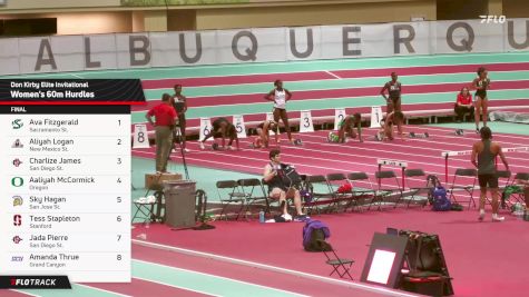 Women's 60m Hurdles, Finals 1