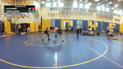 126 White 3rd Place Match - Hunter Owens, Deland vs Alex Beirne, Satellite