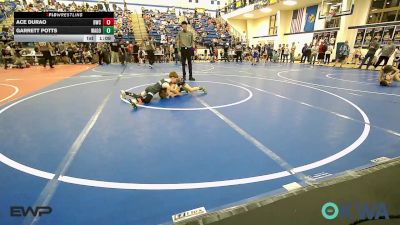 61 lbs Final - Ace Durao, Bartlesville Wrestling Club vs Garrett Potts, Wagoner Takedown Club