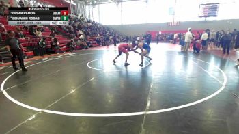 190 lbs Semifinal - Cesar Ramos, El Paso Bel Air vs Benjamin Rosas, El Paso Chapin