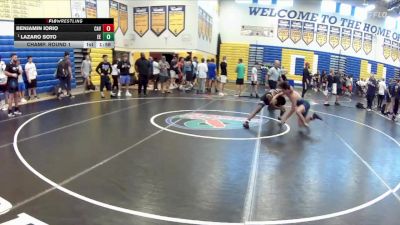 120 lbs Champ. Round 1 - Lazaro Soto, Eagle Empire vs Benjamin Iorio, Caveman