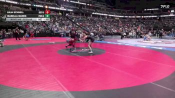 G120-4A Cons. Semi - Isabella Mares, Pueblo Central Girls vs Julia Schnell, Berthoud Girls