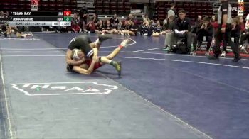 3A-138 lbs Cons. Semi - Jeran Gilge, Bondurant-Farrar vs Tegan Ray, Linn-Mar