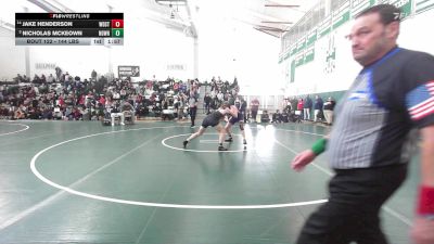 144 lbs Round Of 16 - Jake Henderson, Woodstock Academy vs Nicholas McKeown, Notre Dame-West Haven