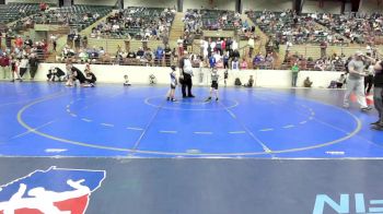 52 lbs Round Of 16 - Hollis Ellard, South Forsyth WAR Wrestling Club vs Camden Wilson, North Hall Wrestling Club