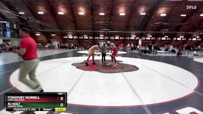 184 lbs Cons. Round 3 - Tymothey Murrell, Cortland State vs Rj Holt, Oswego State