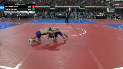 65 lbs Semifinal - Gabriel Ryan, Thermopolis Wrestling Club vs Zion Enciso, Casper Wrestling Club