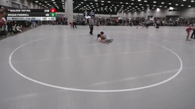 113 lbs Champ. Rd Of 128 - Degan Farwell, Ace Wrestling Academy vs Walker Vieyra, Kansas Young Guns Wrestling Club