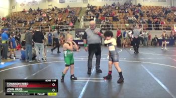 90 lbs Cons. Semi - John Miles, Anna Youth Wrestling vs Townson Reed, Waynesville Spartans