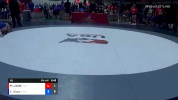 112 lbs Round 1 (6 Team) - Mikayla Garcia, MDWA vs Lindsey Lopez, SDIKWA