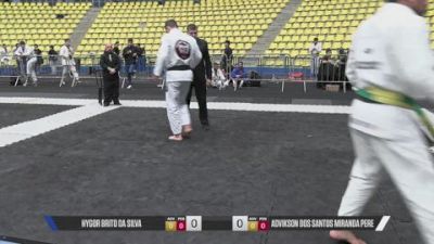 Advikson Dos Santos Miranda Pere vs HYGOR BRITO DA SILVA 2026 CBJJE International BJJ Championships